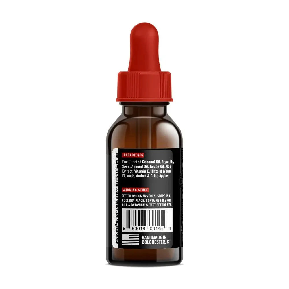Fallback Beard Oil - Warm Flannels, Amber Leaves & Crisp Apples