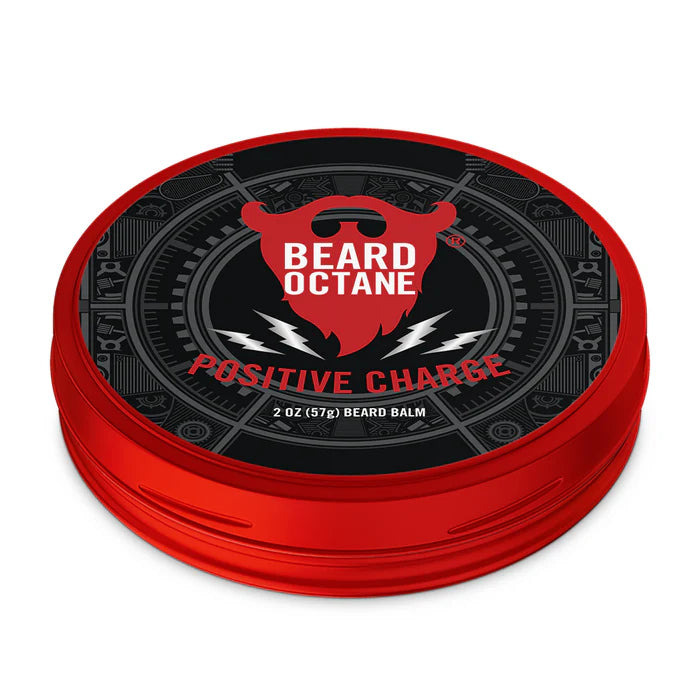 Beard Octane Positive Charge Beard Balm - Sugared Grapefruit, Gingered Peach & Seltzer