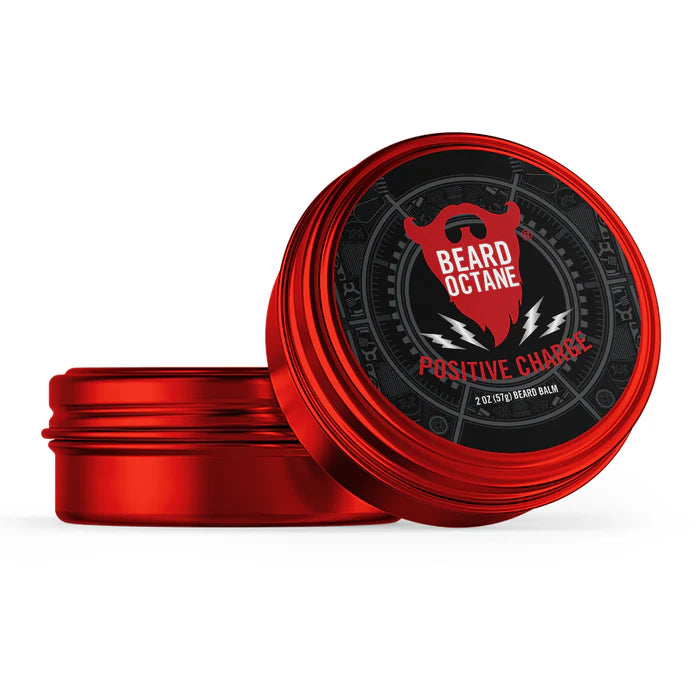 Beard Octane Positive Charge Beard Balm - Sugared Grapefruit, Gingered Peach & Seltzer