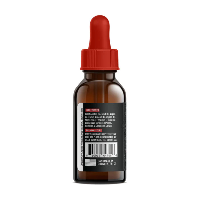 Beard Octane Positive Charge Beard Oil - Sugared Grapefruit, Gingered Peach & Seltzer