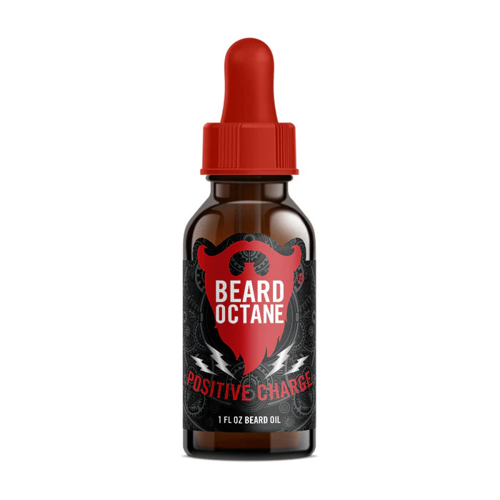 Beard Octane Positive Charge Beard Oil - Sugared Grapefruit, Gingered Peach & Seltzer