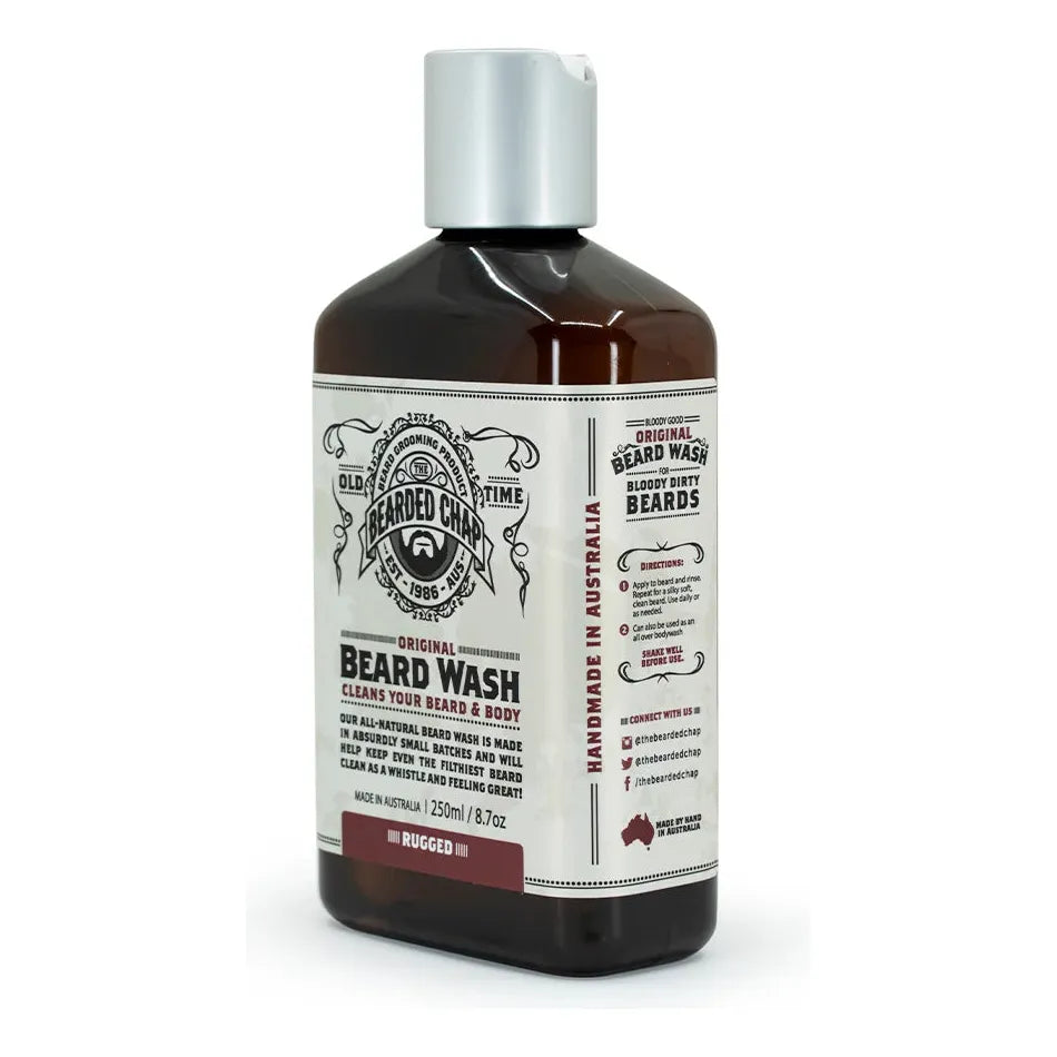 The Bearded Chap Beard Wash - Rugged