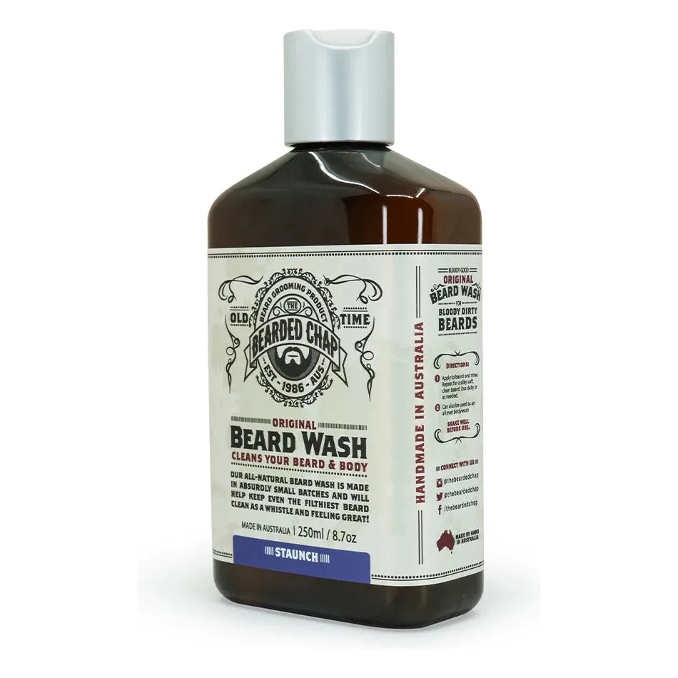 The Bearded Chap Beard Wash - Staunch