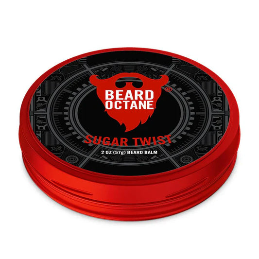 Sugar Twist Beard Balm - Warm Vanilla Bean, Sugar Cookies & Suede