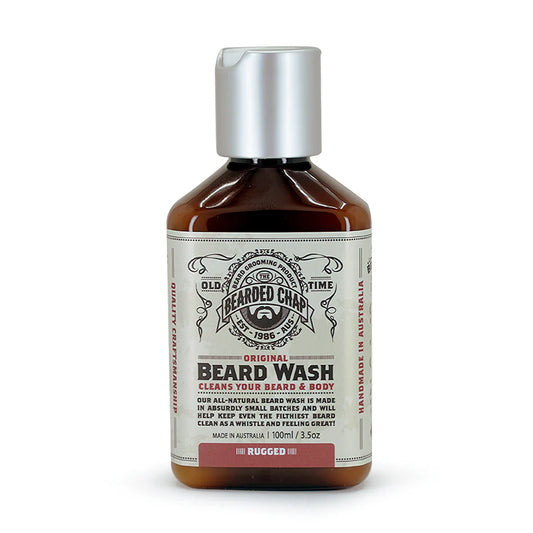 The Bearded Chap Beard Wash - 100ml - TRAVEL SIZE - Rugged