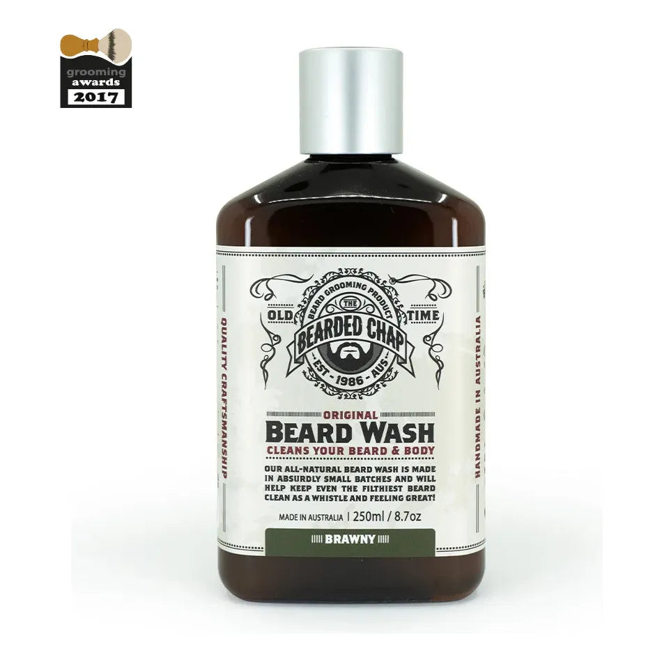 The Bearded Chap Beard Wash - Brawny - HMB Barbers
