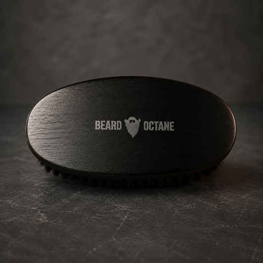 Beard Brush Curve XL - HMB Barbers