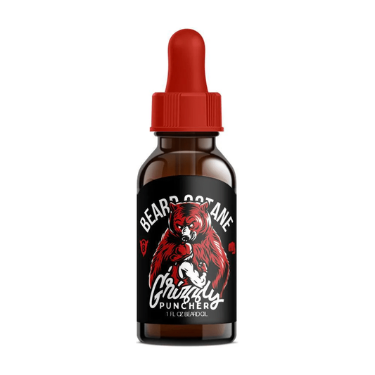 Grizzly Puncher Beard Oil - Teakwood, Oakmoss & Bergamot.png