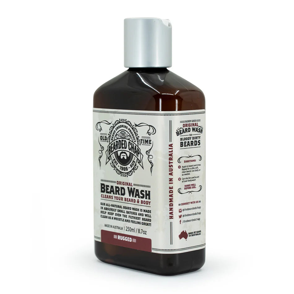 The Bearded Chap Beard Wash - Rugged