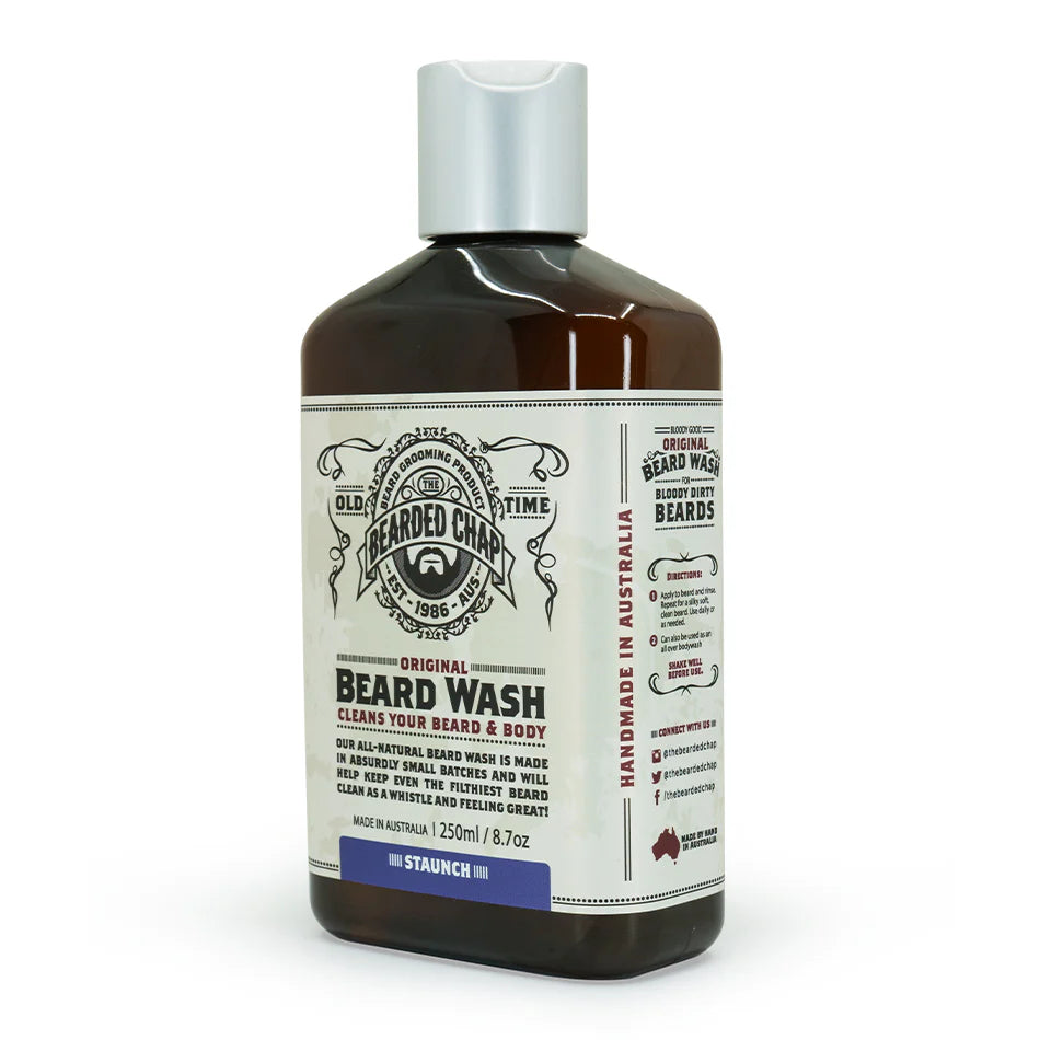 The Bearded Chap Beard Wash - Staunch